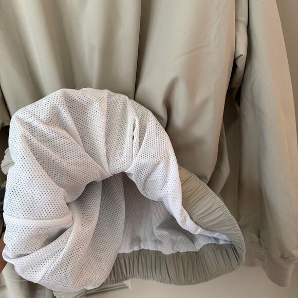 ADIDAS MEN'S CLIMAPROOF TAN PULLOVER - Picture 6 of 9